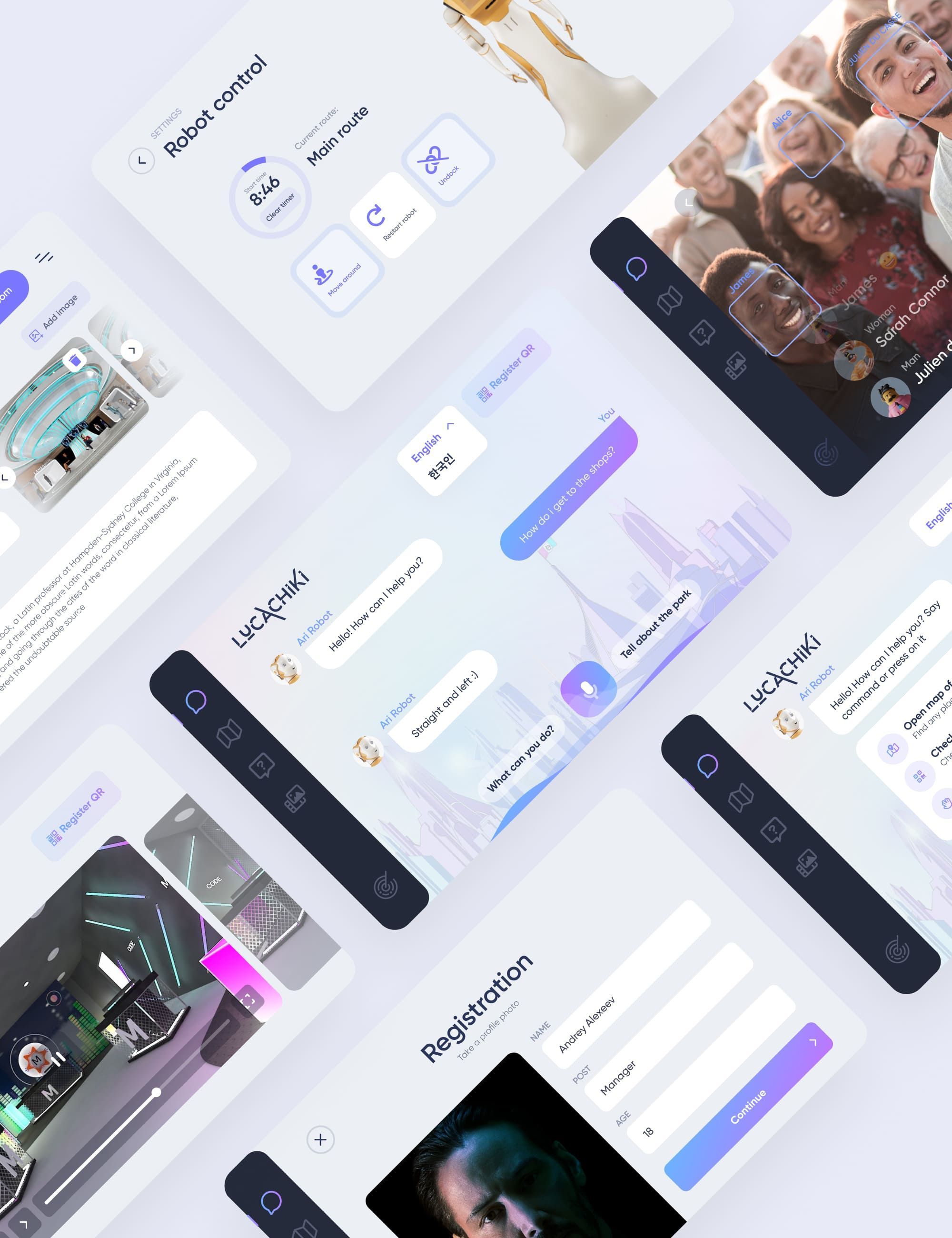 An interactive solution for ARI robot